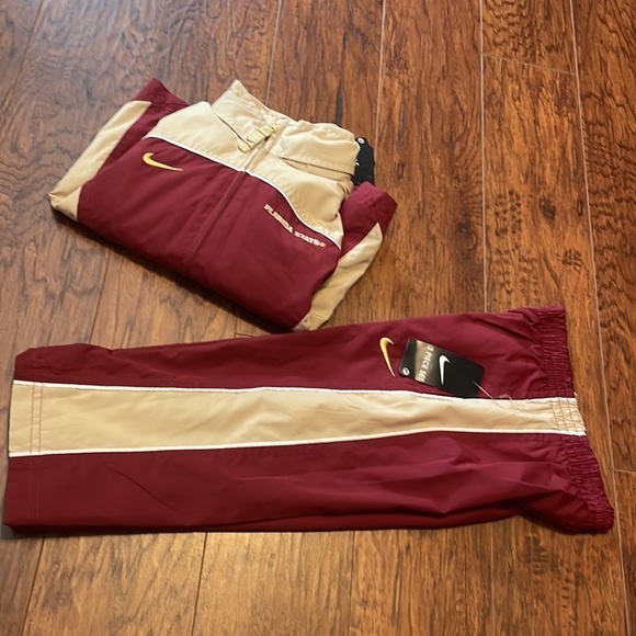 NIKE Florida State Seminoles windbreaker/ warmup 2 piece (pants & Jacket) 2T FSU - Picture 15 of 16